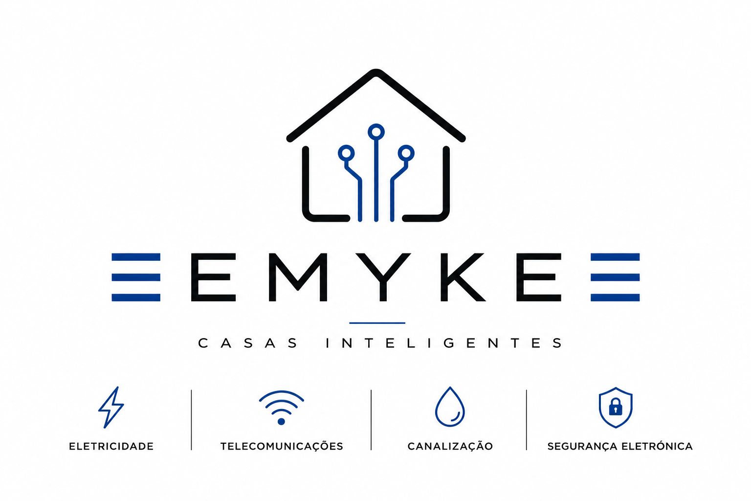 Logótipo Emyke - Casas Inteligentes